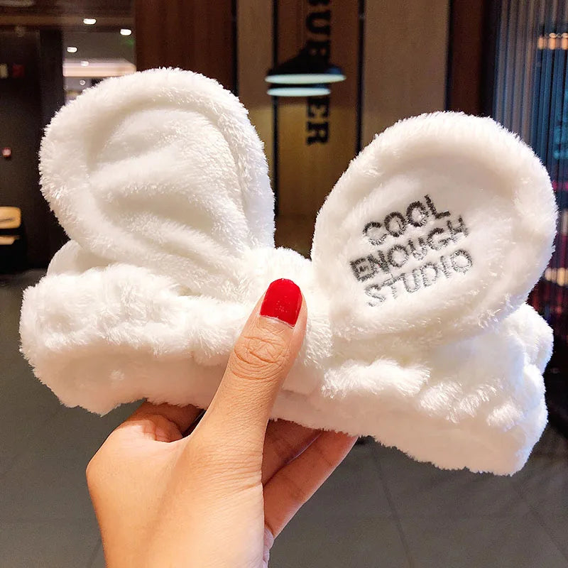 🎀 Fleece Bow Headband 🎀
