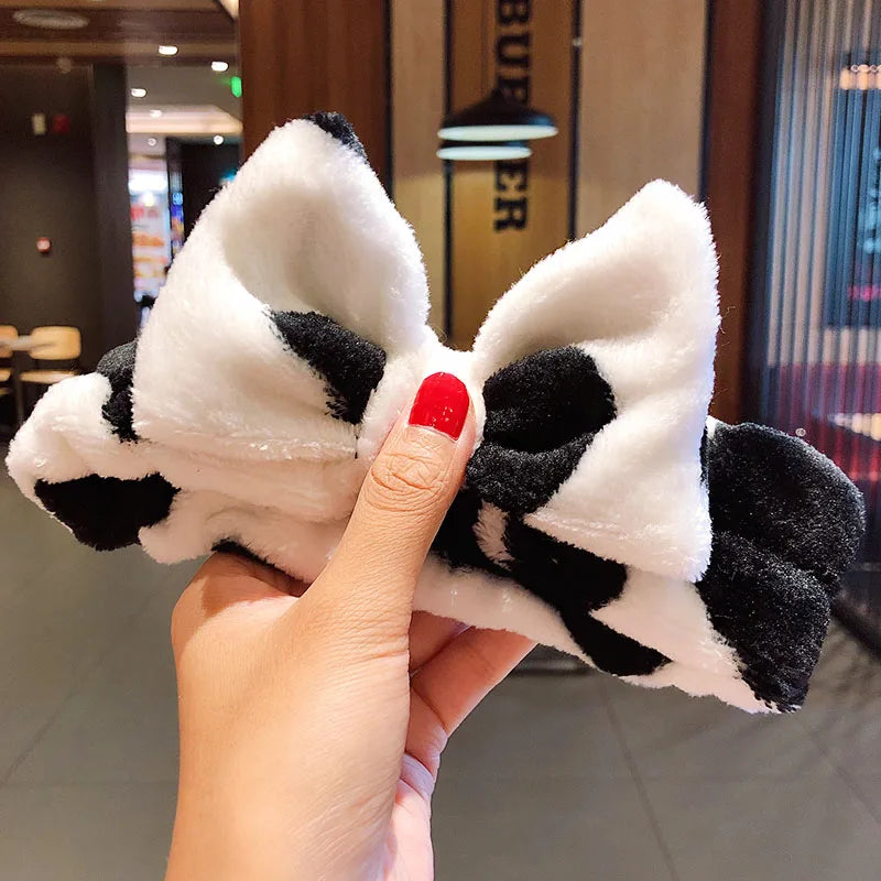 🎀 Fleece Bow Headband 🎀