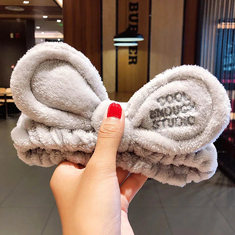 🎀 Fleece Bow Headband 🎀