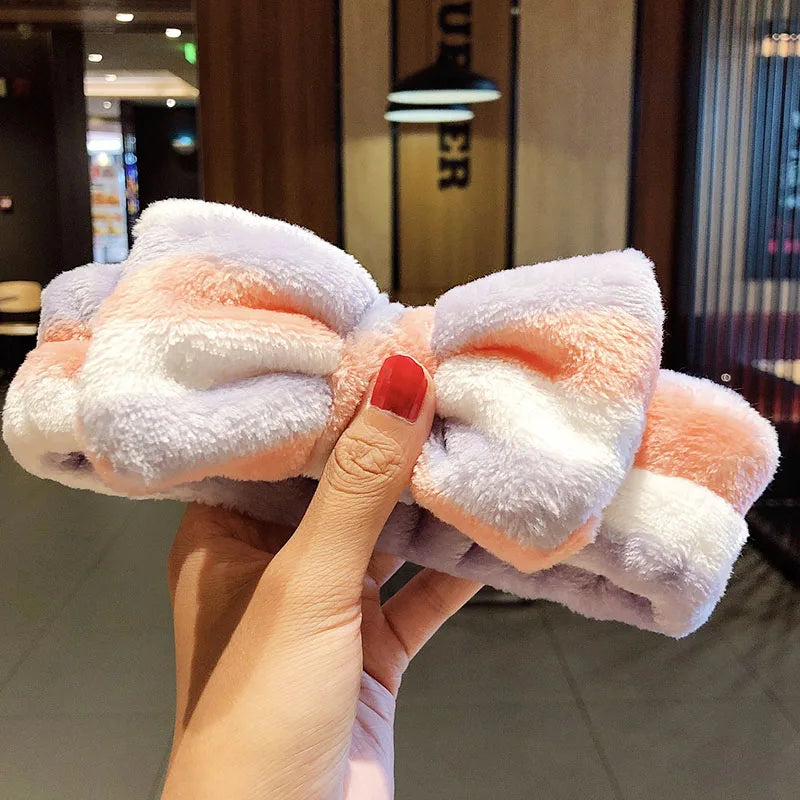 🎀 Fleece Bow Headband 🎀