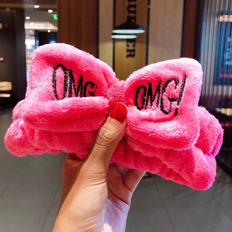 🎀 Fleece Bow Headband 🎀