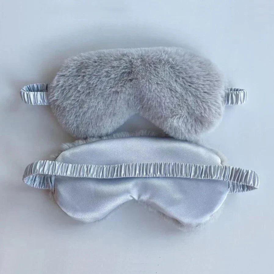 💖 Cute Plush Love Cloud Sleeping Mask 💖