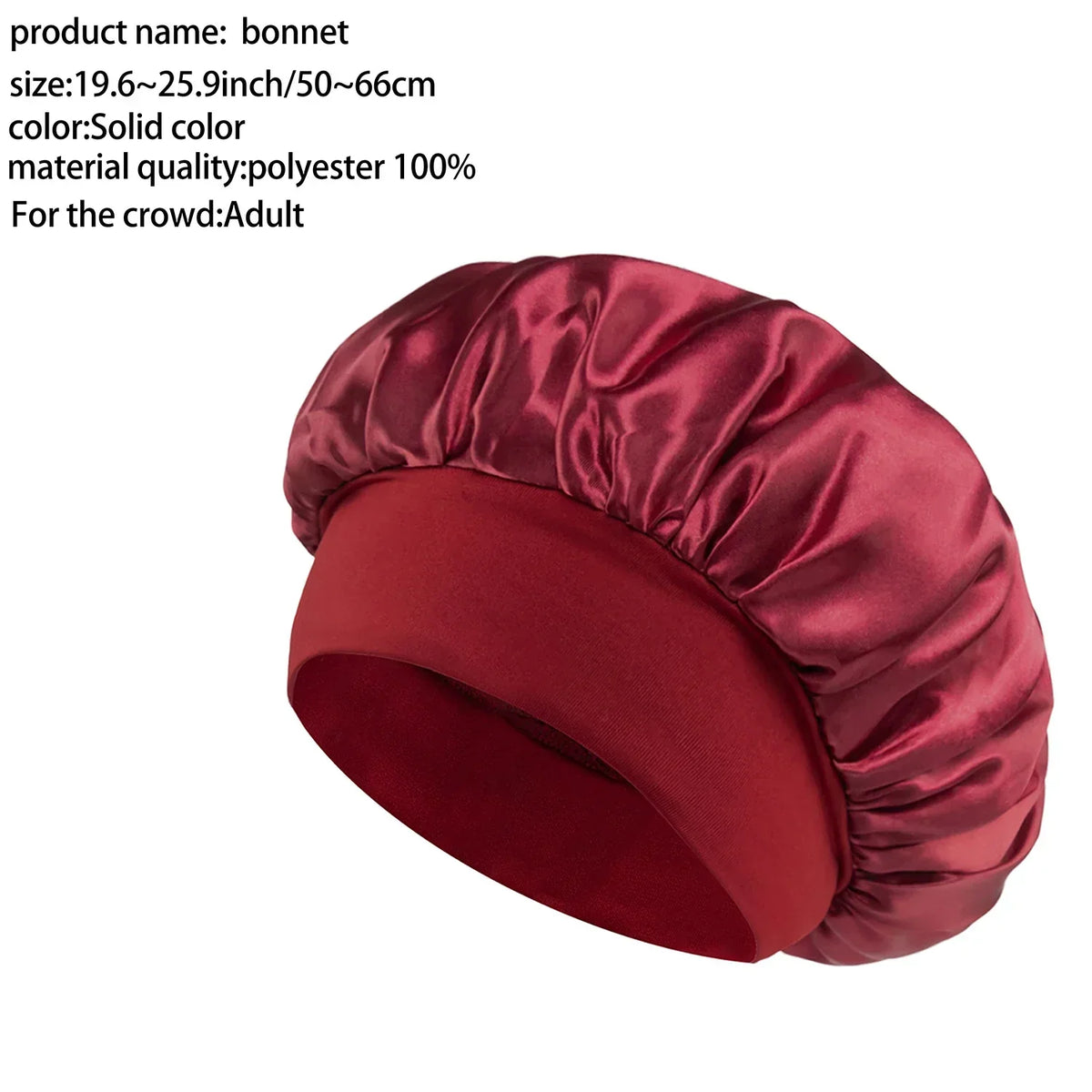 ✨ Satin Hair Bonnet – Beauty Sleep for Your Hair! ✨