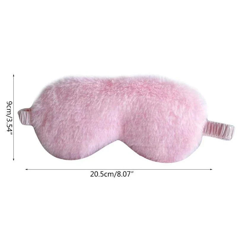 💖 Cute Plush Love Cloud Sleeping Mask 💖