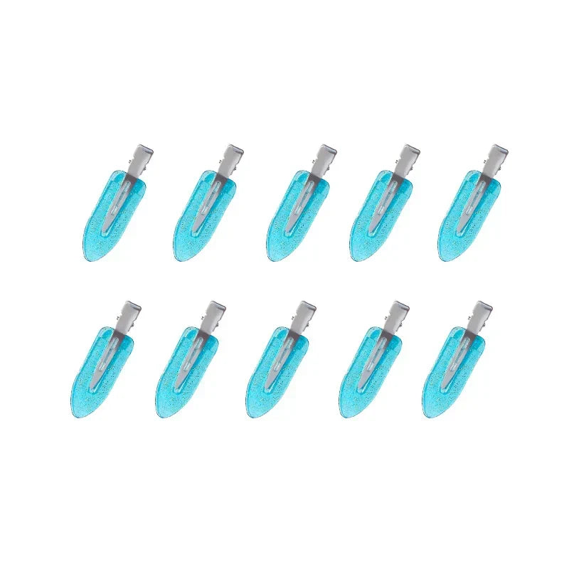 ✨ 10pcs No Crease Hair Clips – Style Without the Bend! ✨