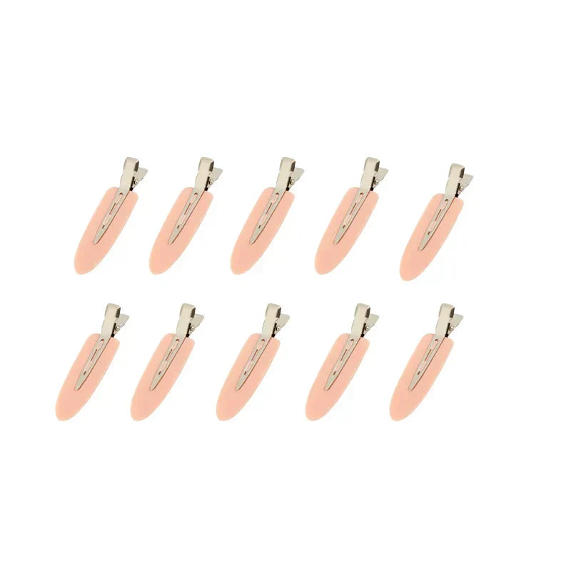 ✨ 10pcs No Crease Hair Clips – Style Without the Bend! ✨