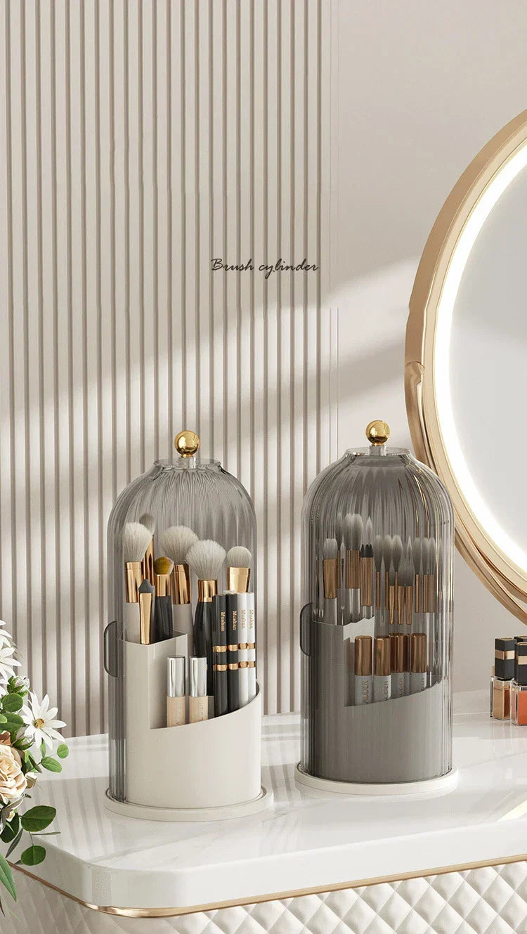 ✨ 360° Rotating Makeup Brush Holder ✨