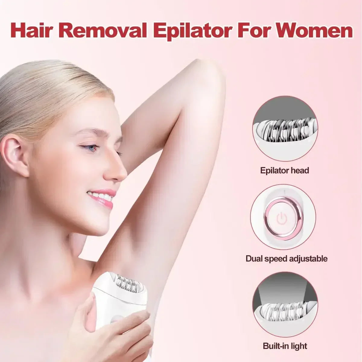 💖 VGR Professional Epilator for Women 💖
