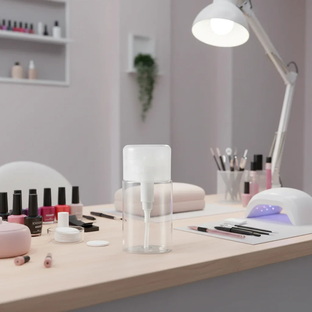 ✨ Nail Refillable Press Pump Bottles ✨