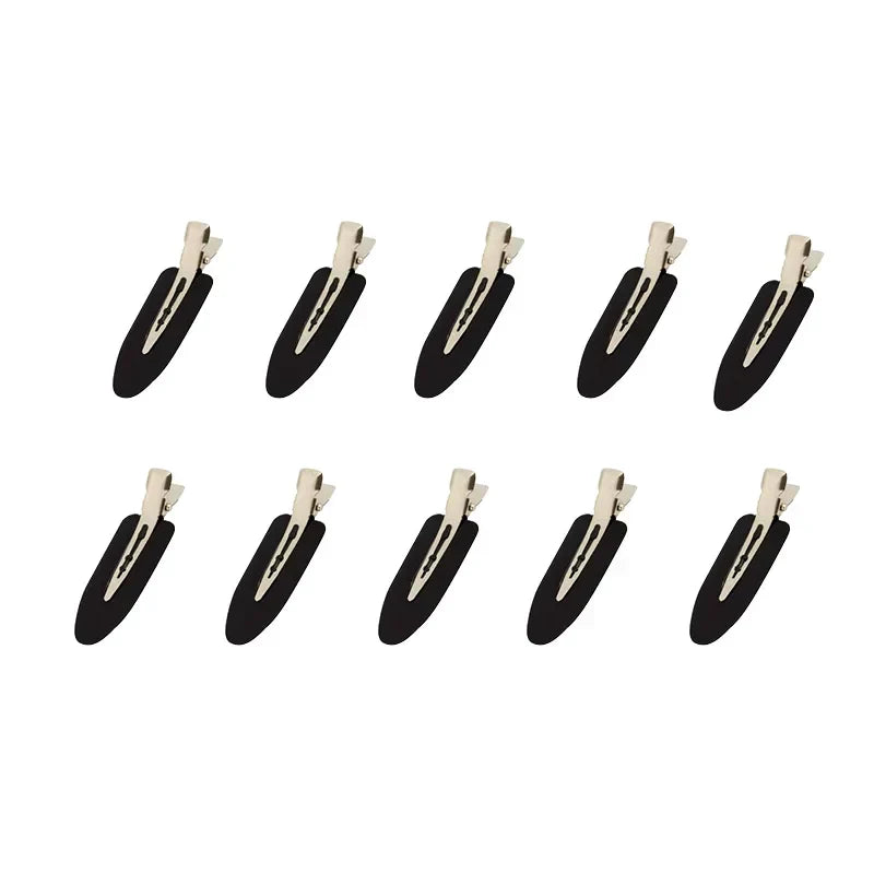 ✨ 10pcs No Crease Hair Clips – Style Without the Bend! ✨