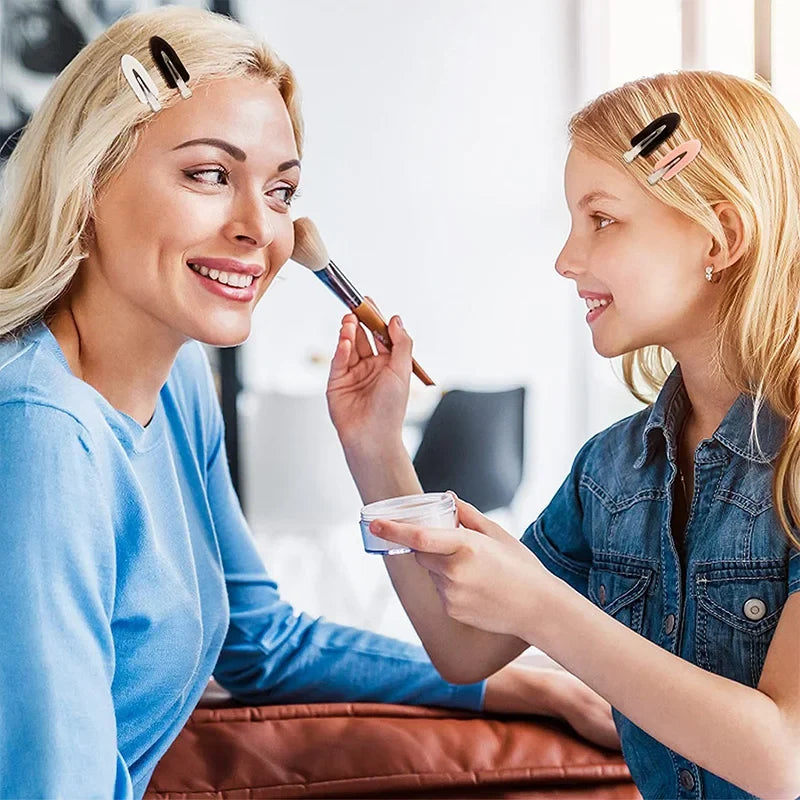 ✨ 10pcs No Crease Hair Clips – Style Without the Bend! ✨