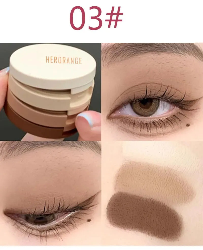💖 Warna Cute Nude Glitter Eyeshadow Palette 💖