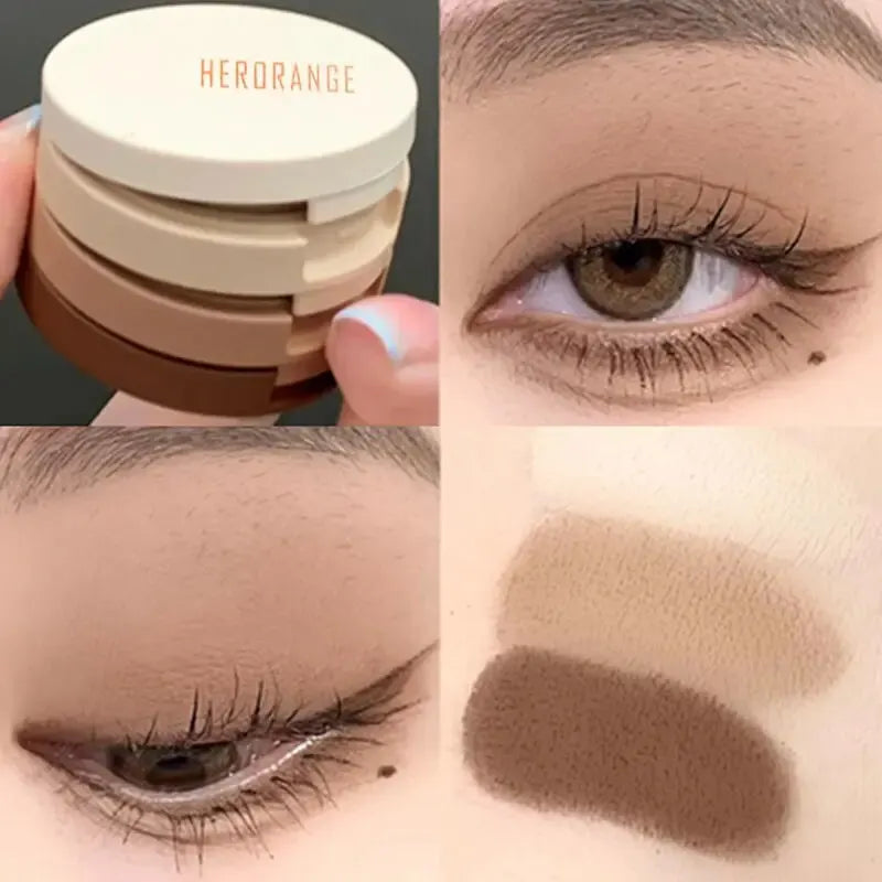 💖 Warna Cute Nude Glitter Eyeshadow Palette 💖