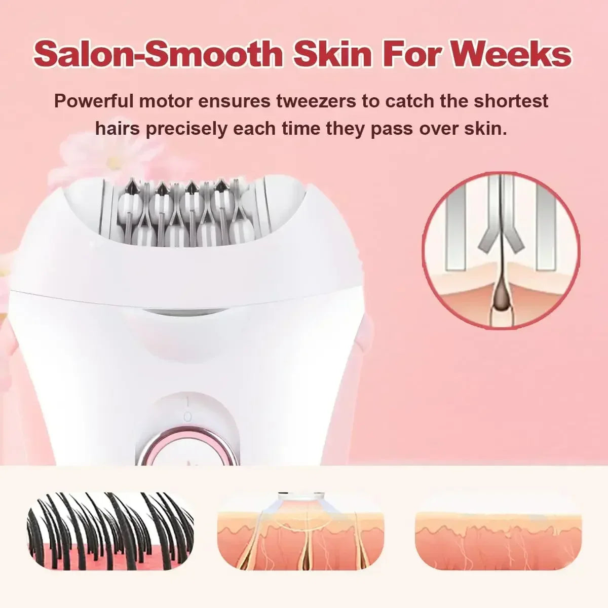 💖 VGR Professional Epilator for Women 💖